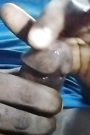 Masturbating my hard cock