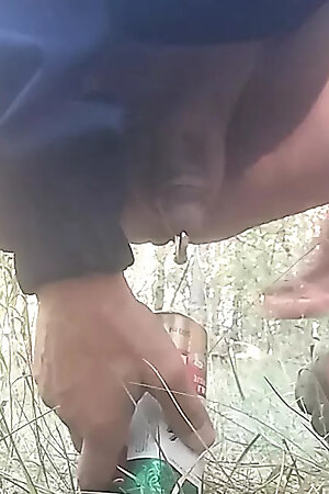 Massaging the prostate for sperm leakage