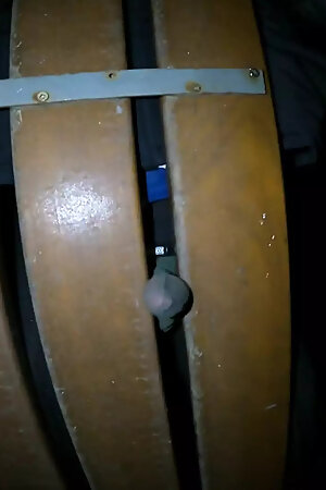 Twink caught 3 times fucking a bench, powerful orgasm