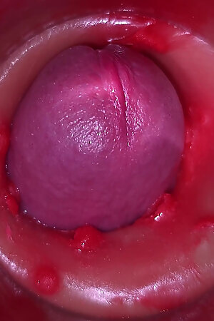 Camera in Vagina, Cervix POV, Creampie 4K