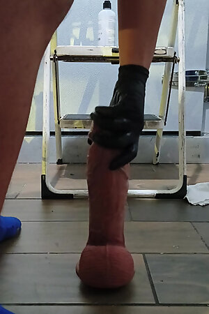 Having fun riding one of my big toys