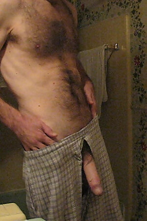 hangin out before shower