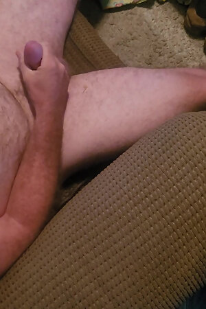 Jerking off before work again while wife was masturbating upstairs.
