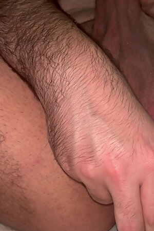 gay makes a handjob and finger fucks himself in the ass at the same time