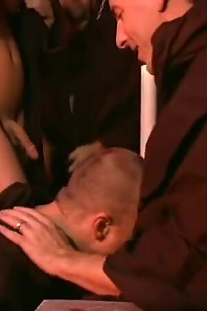 Horny Man Takes a Huge Cock #5