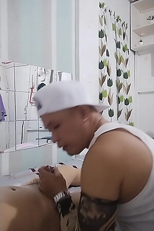 My neighbor sucked my cock