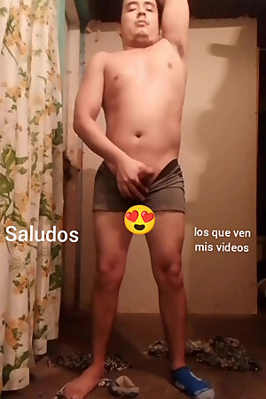 Jesus in boxer pulling his penis #10