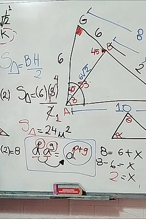 14 The pleasure of the triangle in your X