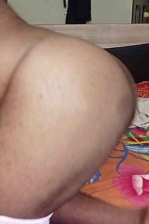 Thick ass sissy, sissy on bra and panty, panty,bra, underwear, hot ass show