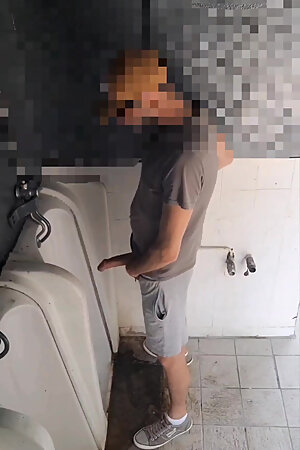 Masturbates in the toilets