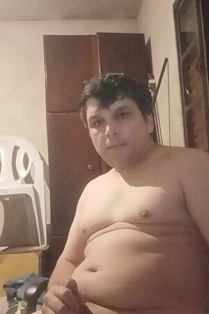 I put cum on my breasts after jerking off