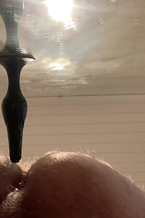 straight guy puts a in his ass