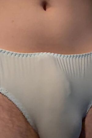 My Blue Panty Fetish - Solo Play POV