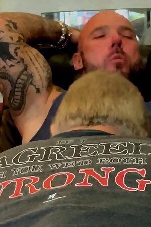 Blowjob while smoking a cigar!