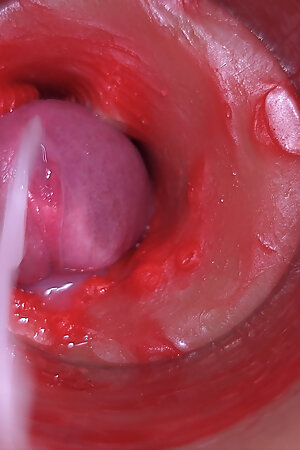 Camera in Vagina, Cervix POV, "Creampie", "Fucking breed me""4k