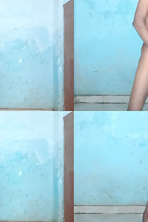 Rajesh Playboy 993 Two Pissing in the Jar Golden Striptease Nude Foreskin Cock