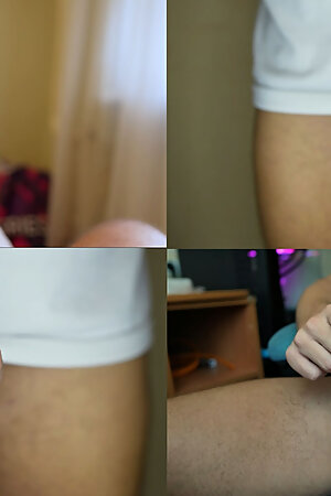 Teen Boy Sniffed Stepmom's Panties and Cum Twice