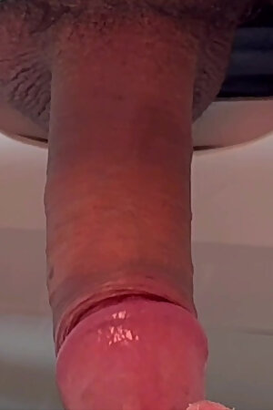 Hetero wants a pussy - At the gloryhole he gets a very special one