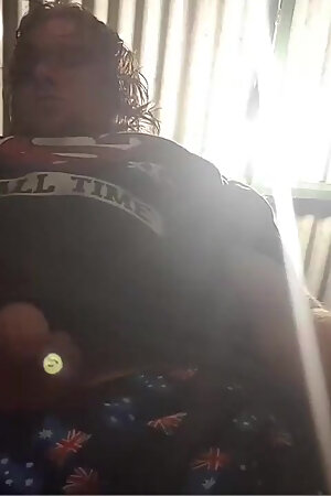 (slow Motion) - Showing My Tinder Date My Thick Flaccid Cock Before Our Date.