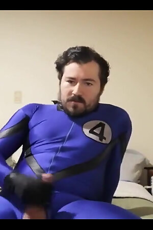 Cosplay Mister Fantastic Wanker Version