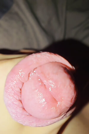 Twink precum then cums