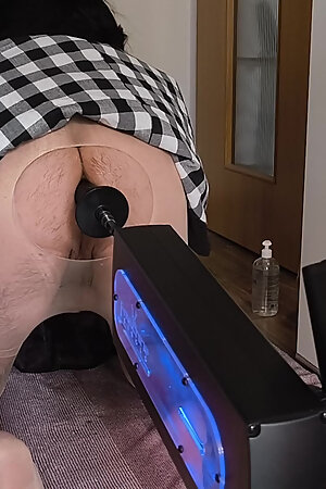 Solo ride on two dicks