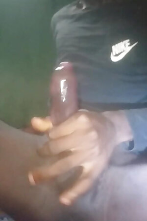 Watch me masturbating with a condom.