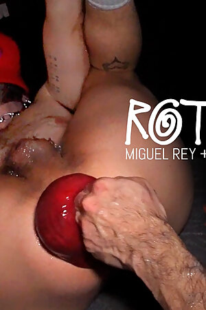 Punchboy's hole turned into a wrecked recturm and juice prolapse