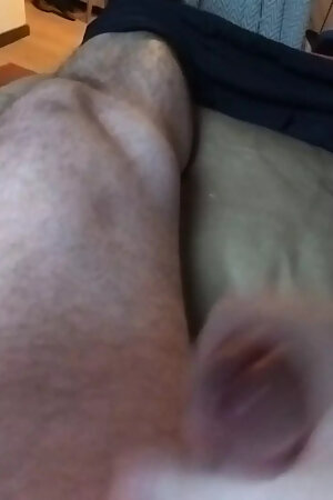 My Stepdad Loves to Lie Down and Play with His Big Cock