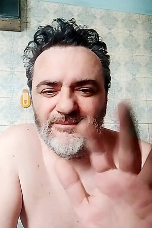 In the locker room at work