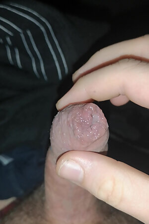 I cum with rubber band around my cock