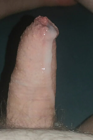 Cumming by just touching my foreskin