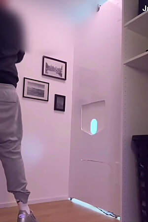 Strict Gay Master at the Gloryhole