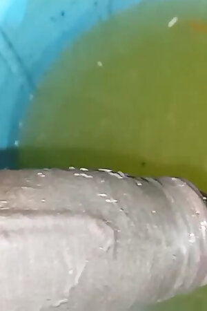 bhoot ke dar Ke Karan Bahar Nahin Gaya balty Mein peshab Kar Diya land Khada Karke