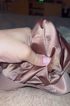 Brown Satin Panties
