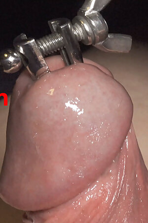 Stunning screwed fetish sounding mushroom Head 17mm FIXXX slit widener for extreme insertion