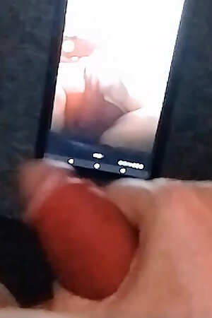 Grandpa wanking pre cum flying and massive gush of jizz alternative view