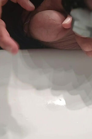 Pissing in sink compilation