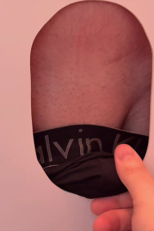 Big Cock Straight Guy Shoots Multiple Loads into Cum Glass at the Gloryhole