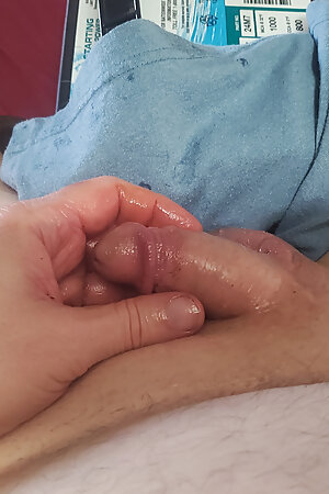 Small penis stepdaddy caught jerking