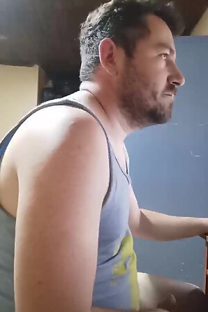 Smoking and Jerking off When Home Alone