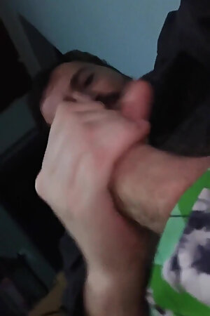 Jerking off in Secret