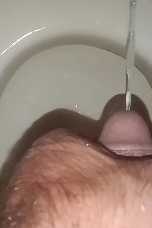 Piss in bath small dick Desi bottom masturbation