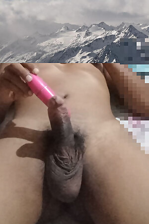 Susu malis  garo penis massage with vibrator home alone