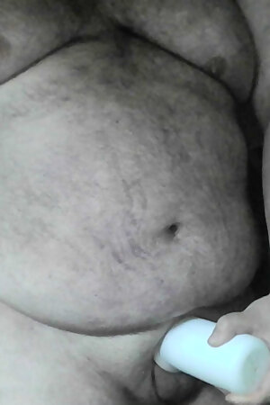 I Fuck a Fake Pussy and Jerk My Cock Hard Until I Cum Hot