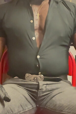 Black Leather Smoking Dad