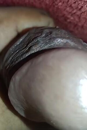 Handjob of my cock very hard now