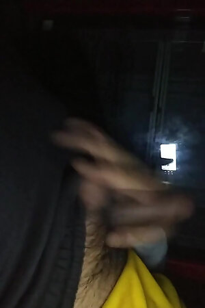 Masturbation in Porch