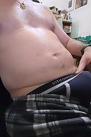 Big Ball of Nice Dick of Italian Men Cumshot at Office