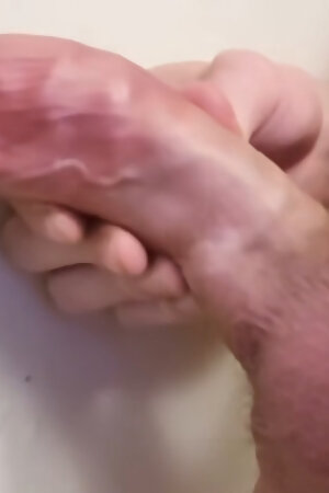 Huge scrotum indicates the exact moment of the explosion.